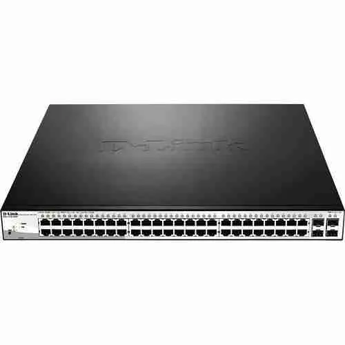 Dlink-DGS-1210-52MP-48-Ports-BaseT-PoE-4-Gigabit-SFP-ports-Web-Smart-Switch